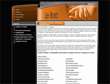 Tablet Screenshot of lebord.com